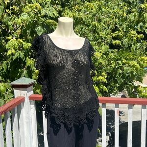 Crochet Overlay Top